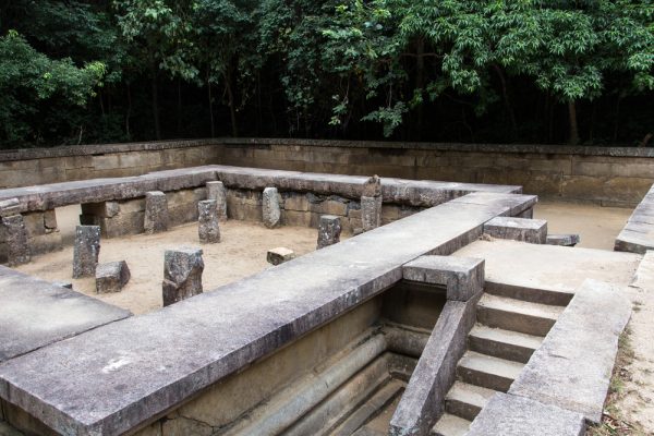 Ruin,At,Ritigala,Forest,Strict,Natural,Reserve